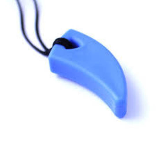  Saber Tooth Chewelry Necklace - Blue Xtra Xtra Tough